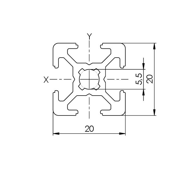 RASTER 20 / NUT 6
